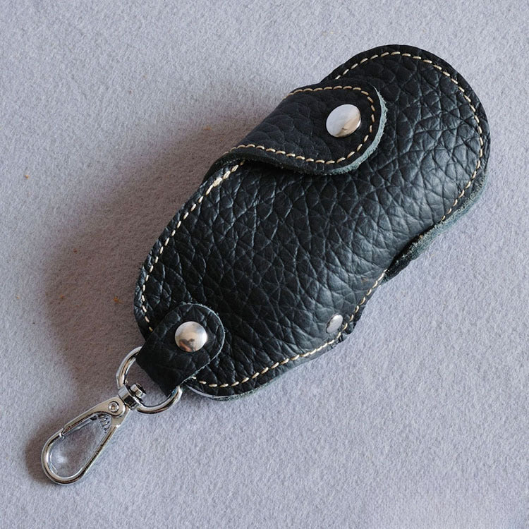 Wholesale Simple Thick Cowhide Keychains